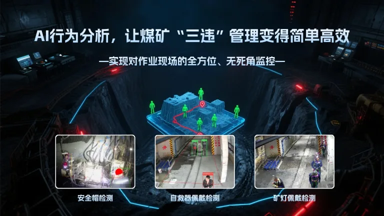 2AI行为分析，让煤矿“三违”管理变得简单高效